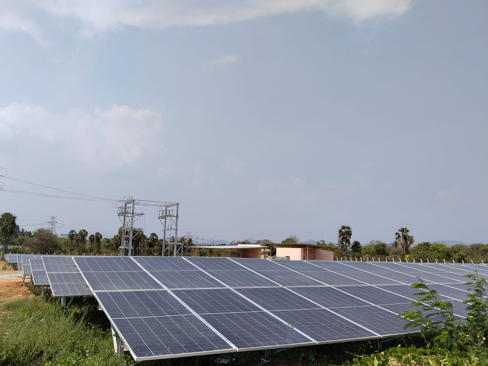 7.8 MWp ground-mount solar park — Koochur, Tamil Nadu