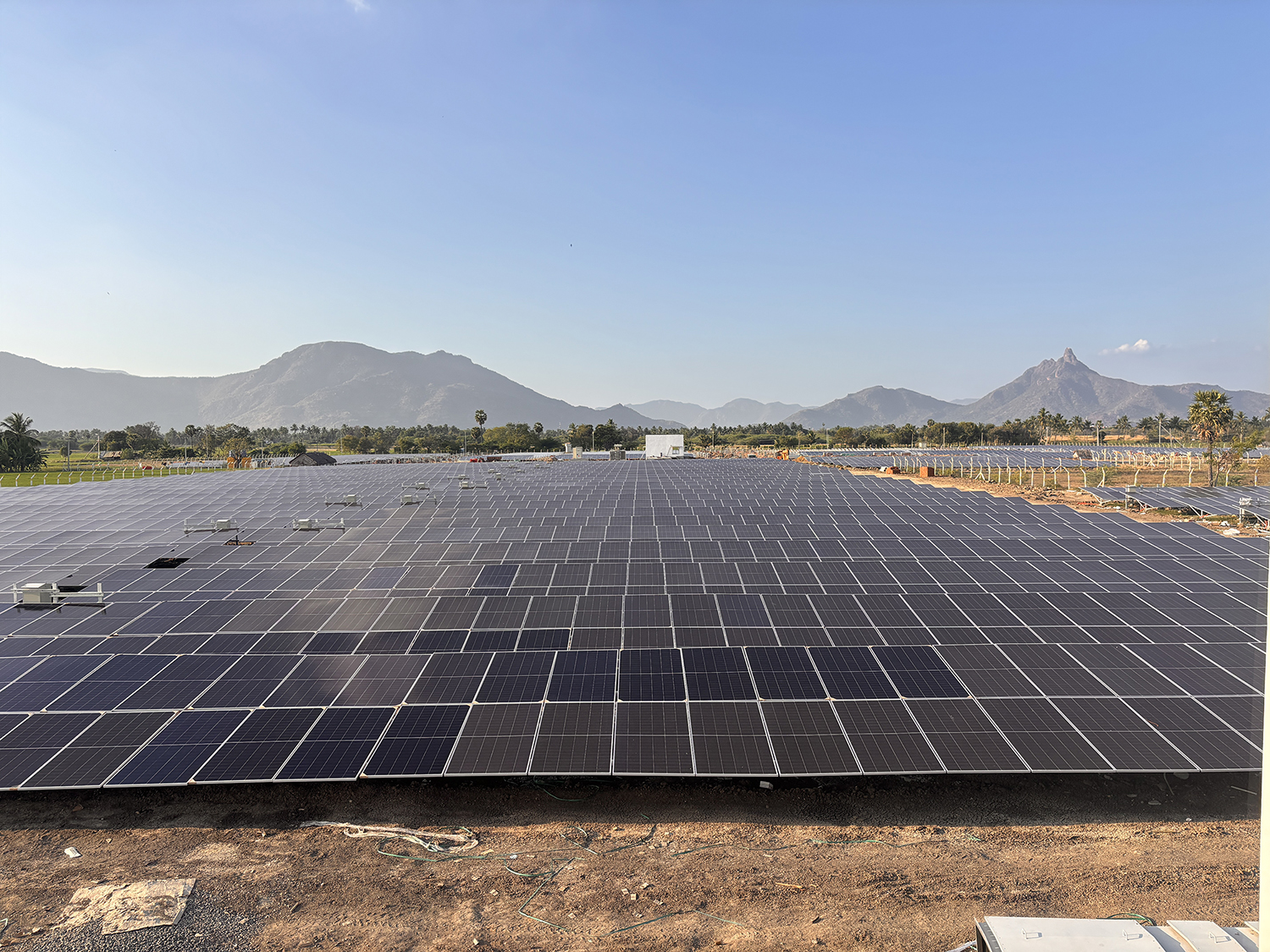 Rooftop solar array in Chennai, the kind of installation a rooftop solar company can discuss